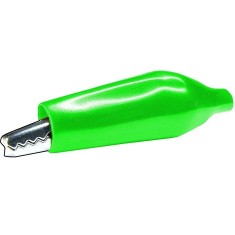 Clema crocodil, 38x10 mm, verde - 122715