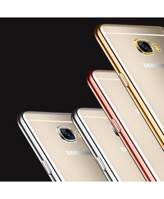 Husa&amp;nbsp;Sunex Plating Samsung Galaxy A3 (2017) A320 Neagra foto
