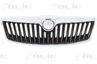 Grila radiator SKODA OCTAVIA II Combi (1Z5) (2004 - 2013) BLIC 6502-07-7521991Q foto