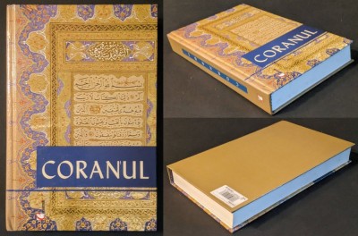 CORANUL cel SFANT tradus din limba Araba in Romana. 518 pag tiraj 2000 ex CARTONATA. Stare utilizata 2003 Cartier Coran Islamul Mohammed Qur&amp;#039;an Qur&amp;acirc;an foto