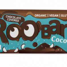 Baton cu cocos invelit in ciocolata bio 30g Roobar