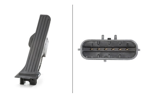 HELLA 6PV 008 890-711 Senzor, pedala acceleratie