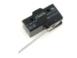 Micro&icirc;ntrerupător SNAP ACTION 20A 250VAC SPDT IP40 cu manetă