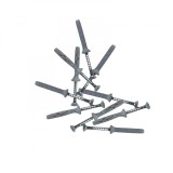 Diblu cu surub cui percutie 6 x 40 mm - 200 buc