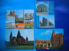 HOPCT LOT 2444 HUNEDOARA -JUD HUNEDOARA-4 CARTI POSTALE-CIRCULATE