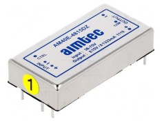 Convertor DC/DC 40W 36-75V la 15V/ -15V AM40E-4815DZ