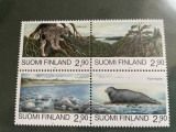 Finlanda - serie timbre animale fauna nestampilata MNH, Nestampilat