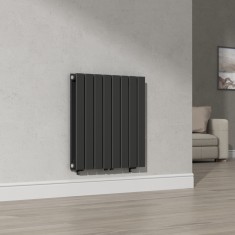 Radiator dublu Nore 60x60cm negru 809W [neu.haus] HausGarden Leisure