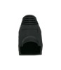 Protectie neagra pentru cablu cu modular 8P8C, Oem