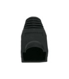 Protectie neagra pentru cablu cu modular 8P8C, Oem