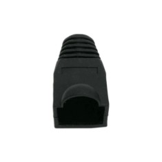 Protectie neagra pentru cablu cu modular 8P8C
