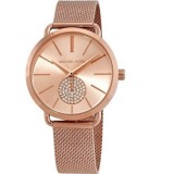 Michael Kors Portia Pave Ceas de Damă cronograf cu Rose Gold Brățară Metalică MK3845