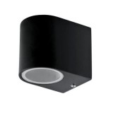 Aplica exterioara, LED GU10, 35W, orientare in jos, IP44, 8 x 9.2 x 6.6 cm, negru, masterLED