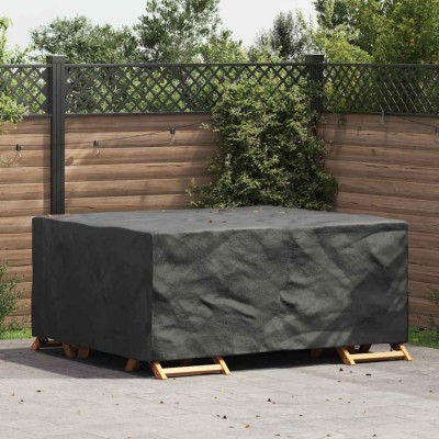 vidaXL Husă pentru mobilier de exterior Negru 200 x 150 x 85 cm 210D 4105768 foto