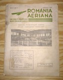 REVISTA AERONAUTICA - ROMANIA AERIANA - (NOIEMBRIE) - ANUL 1937 - CAROL II