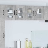 vidaXL Dulap suspendat de bucătărie Gri din beton 60 x 31 x 40 cm 884971
