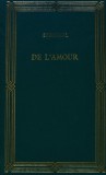 Cumpara ieftin De l`amour - 1991 - Stendhal ($T432)