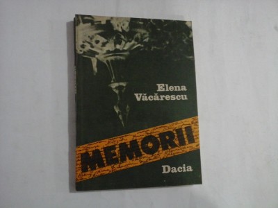 MEMORII - Elena VACARESCU foto