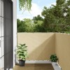 Paravan Balcon Crem 300x120 cm PVC, Protectie Intimitate, Rezistent UV, Vant, Impermeabil