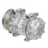 Compresor aer conditionat Dacia Logan, 202008, motorizare 1.0 57kw, 1.2 55kw, 1.4 55kw, 1.6 64/70/77/82kw, benzina, rola curea 125 mm, 4 caneluri,