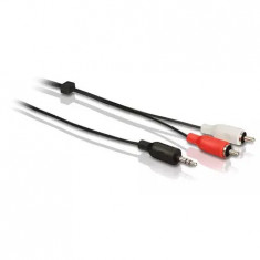 Cablu Jack 3.5Mm Tata - 2Rca Tata 1.5M Philips