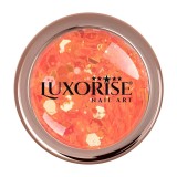 Paiete Unghii Neon Fluorescent LUXORISE, Hot Orange
