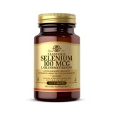 Cumpara ieftin Selenium 100mcg, 100 tablete, Solgar