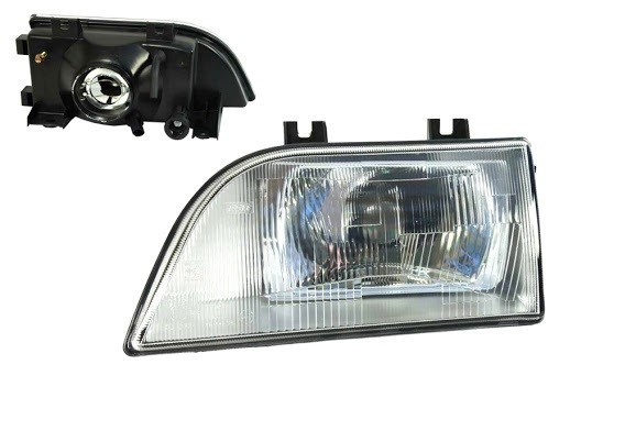 Far Polonez Caro Atu Plus Combi Truck 01.1978-12.2002 BestAutoVest partea Stanga, tip bec H4 , reglare manuala