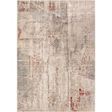 Cumpara ieftin Covor Model Anny 33018-160, Marime 58 x 110 cm, Crem, Gri, Inaltime Fir 7 mm, Antialergic, Polipropilena, Living, Dormitor, Sufragerie, Birou