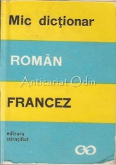 Mic Dictionar Roman-Francez - Marcel Saras foto