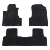 Set covorase auto mocheta Velor HONDA CRV (RE), 09.2006-12.2012, negru,