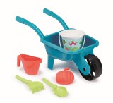 Set de Gradinarit Ecoiffier - Roaba cu Lopata, Grebla si Stropitoare pentru Micii Gradinari, Simba