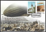 Romania 2004 &ndash; Lp 1652 a - 75 de ani de la zborul Zeppelinului deasupra Brasovului &ndash; FDC cu vinieta &ndash; nelistat MNH ***