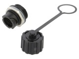 CONEC Einbausteckverbinder Cat. 5e Plastik Negru Inline-Kupplung