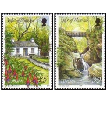 Isle of Man 1999 - Europa; Parcuri Nationale, serie neuzata foto