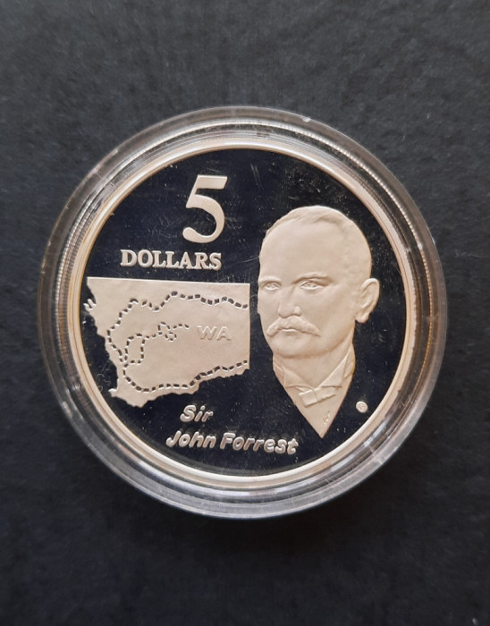 5 Dollars 1994 &quot;Sir John Forrest&quot;, Australia - Proof - A 3401