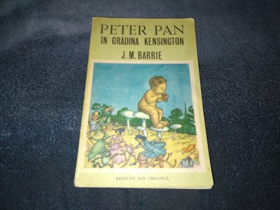 J M BARRIE - PETER PAN IN GRADINA KENSINGTON foto