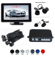 Senzori parcare cu camera video si display LCD de 4.3 S602S PREMIUM foto
