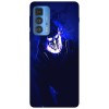 Husa compatibila cu Motorola G20 model Ghost rider, Silicon, TPU, Viceversa, Transparent, Carcasa