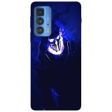 Husa compatibila cu Motorola Moto G50 model Ghost rider, Silicon, TPU, Viceversa, Transparent, Carcasa