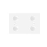 Cumpara ieftin Intrerupator touch cvadruplu Livolo alb, standard italian, serie noua