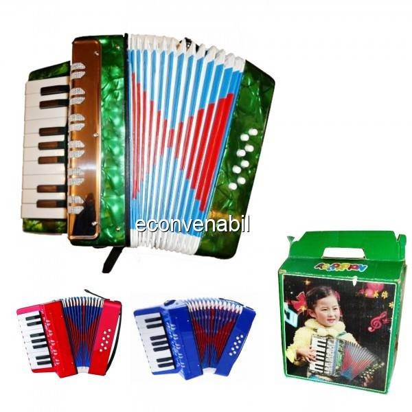Acordeon pentru copii 17 Clape 8 Basi UC104 Acordeon pentru copii 17 Clape 8 Basi UC104