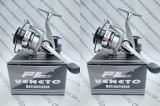 SET 2 Mulinete Match &amp; Feeder FL VENETO XF6000 tambur Long Cast 9 rulmenti, Baracuda