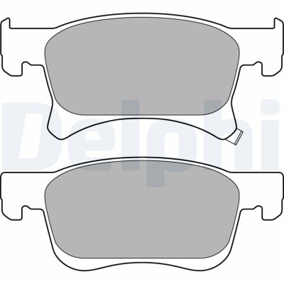DELPHI LP3164 set placute frana,frana disc foto
