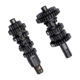 Set grup pinioane cutie de viteze 4T - compatibil Cross 125 125cc + Chiuloasa Cross 125 125cc