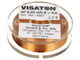 Inductor Bobină cu Aer 0.82mH 1.15&Omega; 37mm 12mm 0.6mm
