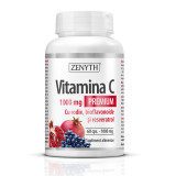 Vitamina C Premium cu rodie bioflavonoide si resveratrol, 60 capsule, Zenyth