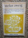 Orele astrale ale omenirii - Stefan Zweig, Editura Muzicala 1978, 180 pagini