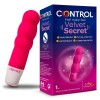 Mini Vibrator Control Velvet Secret, 10cm, 5 Niveluri, Silicon Medical, Submersibil, Baterie Inclusa, Fara Ftalati