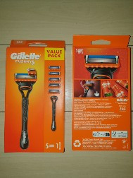 Aparat ras Gillette Fusion cu 5 rezerve mou foto